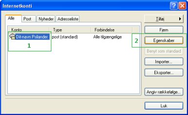 Internetkonti Egenskaber